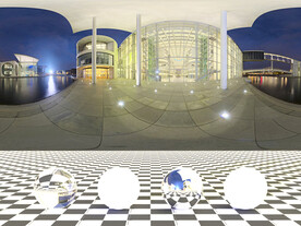 C4D城市街道贴图HDR贴图