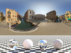 C4D城市街道贴图HDR贴图