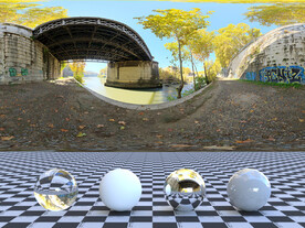 C4D城市街道贴图HDR贴图