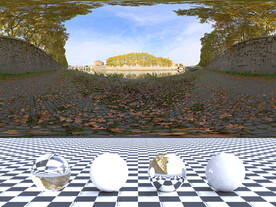 C4D城市街道贴图HDR贴图