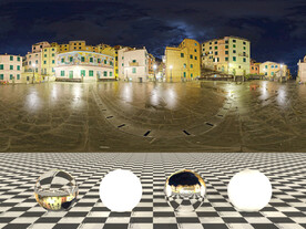 C4D城市街道贴图HDR贴图