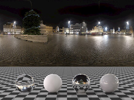 C4D城市街道贴图HDR贴图