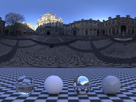 C4D城市街道贴图HDR贴图