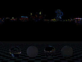 C4D城市街道贴图HDR贴图