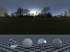 C4D城市街道贴图HDR贴图