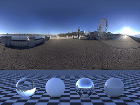 C4D城市街道贴图HDR贴图