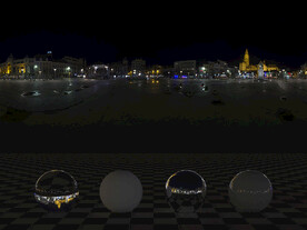 C4D城市街道贴图HDR贴图