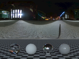 C4D城市夜景贴图HDR贴图