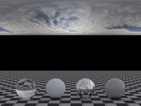 C4D天空贴图HDR贴图