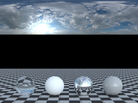 C4D天空贴图HDR贴图