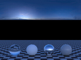 C4D天空贴图HDR贴图