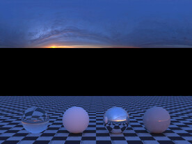 C4D天空贴图HDR贴图