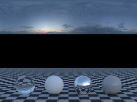 C4D天空贴图HDR贴图