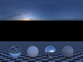 C4D天空贴图HDR贴图