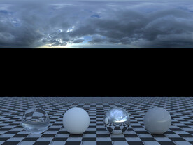 C4D天空贴图HDR贴图