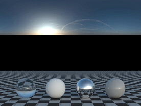 C4D天空贴图HDR贴图