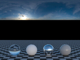 C4D天空贴图HDR贴图