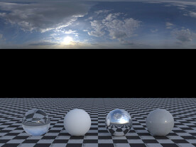 C4D天空贴图HDR贴图