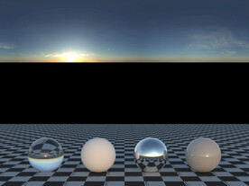 C4D天空贴图HDR贴图