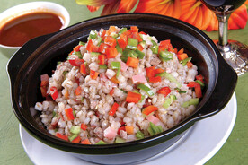 煲仔麦仁五彩松