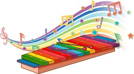 音符和乐器  