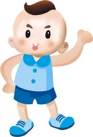 男孩