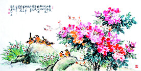 朝霞如锦正春风