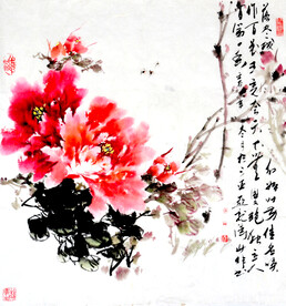 春风拂槛露华浓