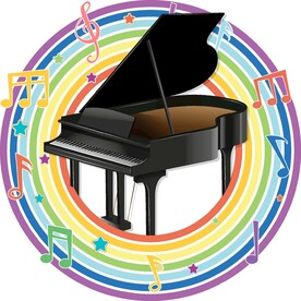 音符和乐器  