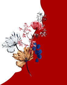 定位花