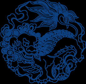 中国风古典青花瓷图案