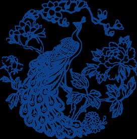 中国风古典青花瓷图案
