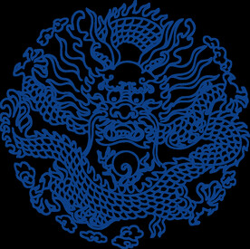 中国风古典青花瓷图案