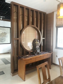 中式隔间屏风
