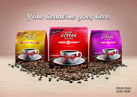 咖啡包装样机