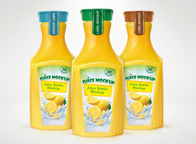 玻璃瓶饮料包装样机