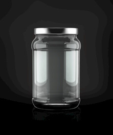 玻璃罐包装样机