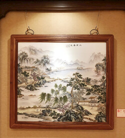 瓷板画