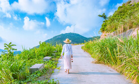 美丽的乡村道路风景