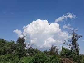 爆炸的云