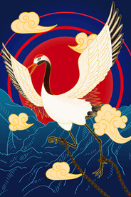 国潮插画