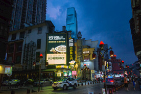 长沙坡子街夜景