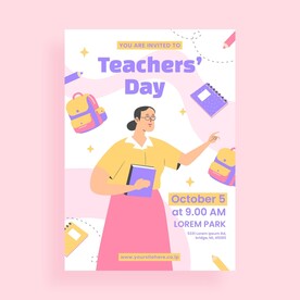 教师节海报