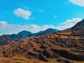 山峦起伏
