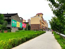 美丽的乡村道路风景