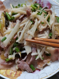 仔姜肉丝