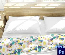 枕头套子床品四件套模版花色花型