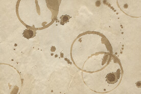 咖啡色折痕纸张纹理