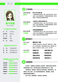 个人精美简历模板