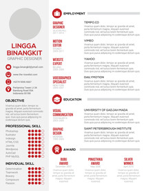 高逼格个人精美简历模板